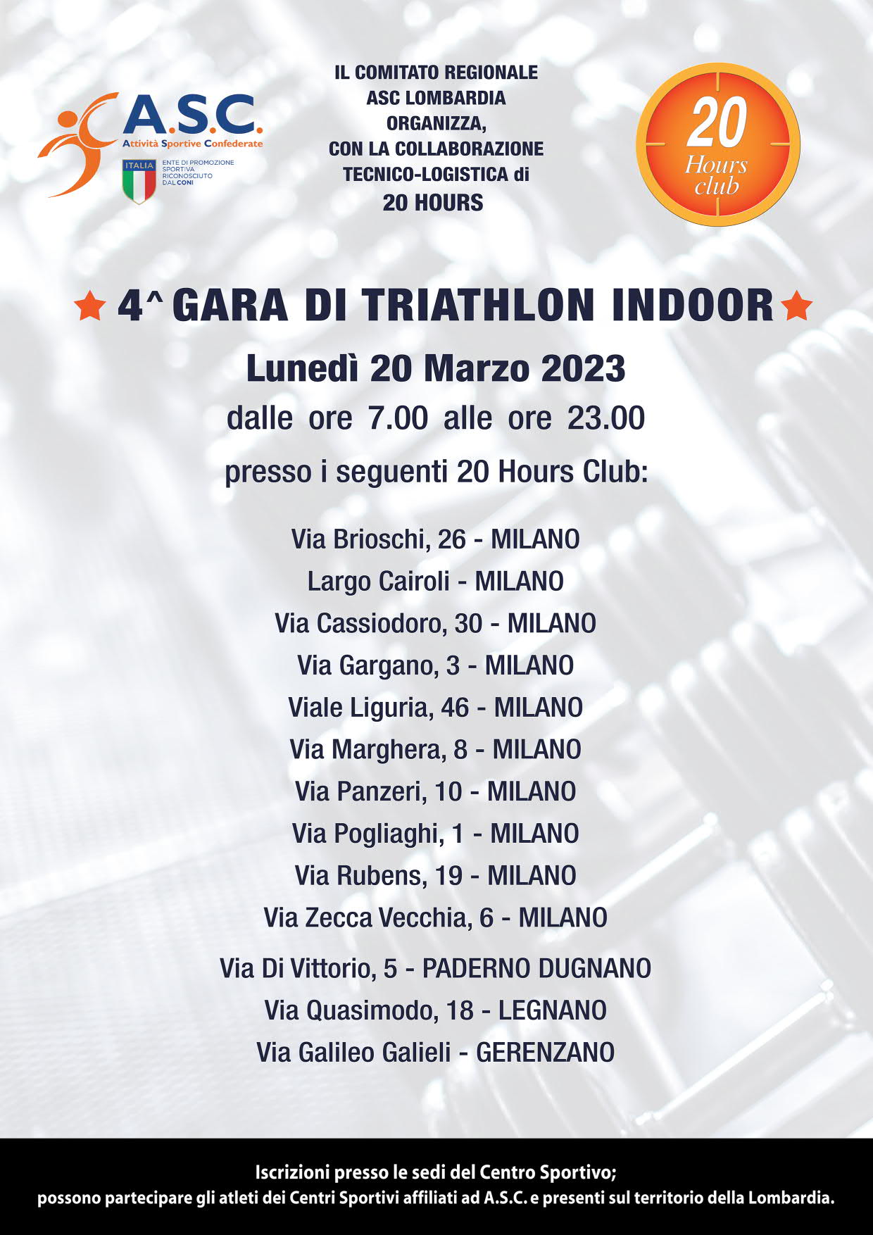 Gara di Biathlon 20Hours 23 gennaio 2023
